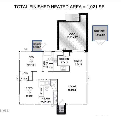 Floorplan - 312 Dacian Ave, Durham, NC 27701 photo 1 of 2