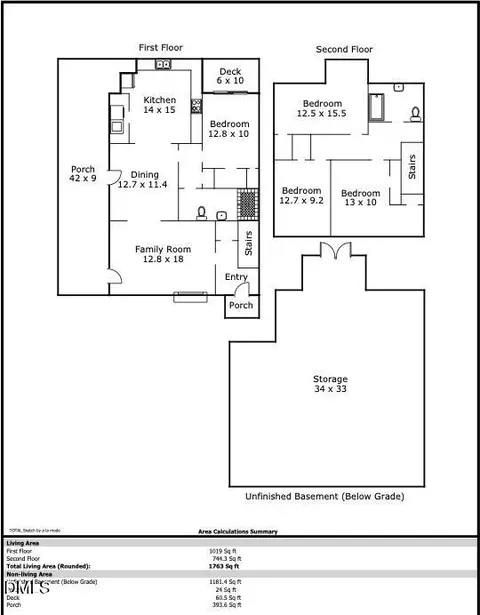 Floorplan - 321 W Trinity Ave, Durham, NC 27701 photo 2 of 2