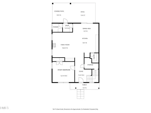 Floorplan - 509 Colleton Rd, Raleigh, NC 27610 photo 1 of 5