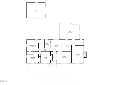 Floorplan - 2910 Beech Grove Dr, Durham, NC 27705 photo 3 of 3
