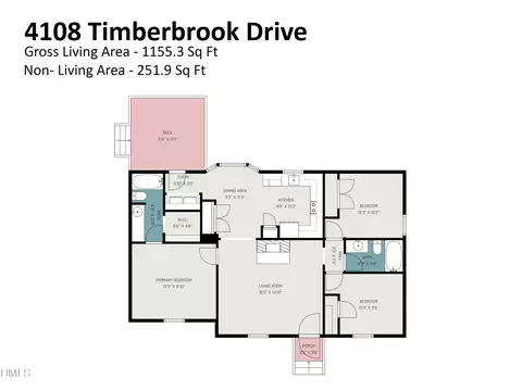 4108 Timberbrook Dr, Raleigh, NC 27616 photo 2