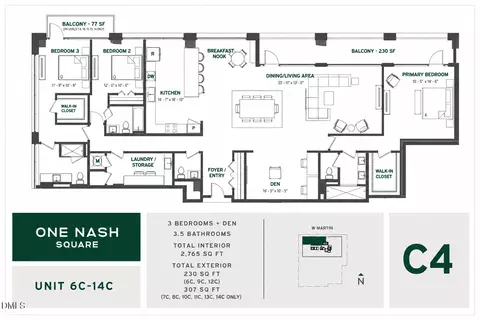 217 W Martin St #11 C, Raleigh, NC 27601