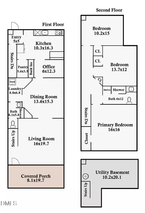 Floorplan - 309 N Gregson St, Durham, NC 27701 photo 2 of 2