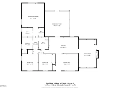 Floorplan - 913 W Core Rd, Dunn, NC 28334 photo 1 of 2