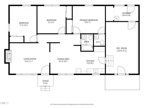 Floorplan - 210 E Crestview Dr, Smithfield, NC 27577 photo 1 of 1