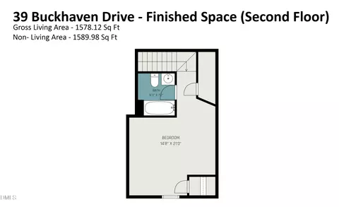 Floorplan - 39 Buckhaven Dr, Willow Spring, NC 27592 photo 2 of 2