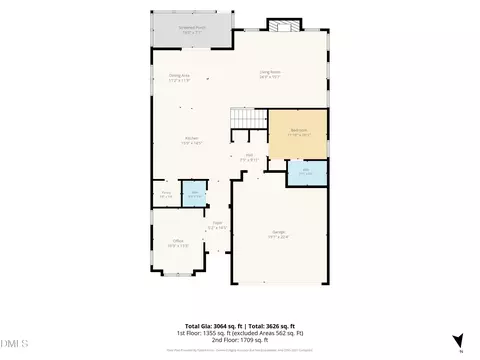 Floorplan - 7167 Crested Iris Pl, Durham, NC 27703 photo 4 of 5