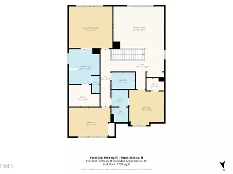 Floorplan - 7167 Crested Iris Pl, Durham, NC 27703 photo 1 of 5