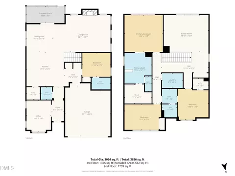 Floorplan - 7167 Crested Iris Pl, Durham, NC 27703 photo 3 of 5