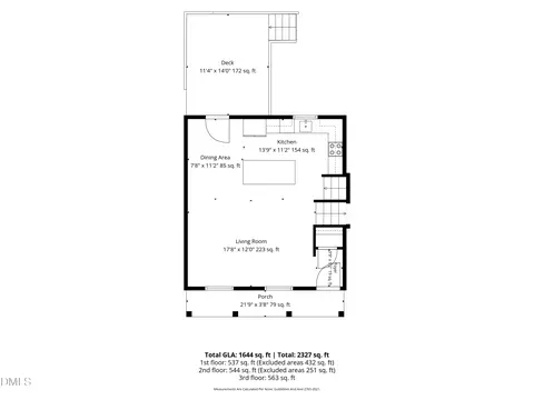 Floorplan - 5314 Quail Meadow Dr, Raleigh, NC 27609 photo 3 of 6