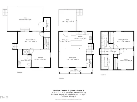 Floorplan - 5314 Quail Meadow Dr, Raleigh, NC 27609 photo 1 of 6