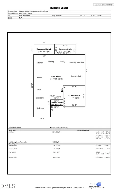 486 Saint Clair Dr, Fuquay Varina, NC 27526