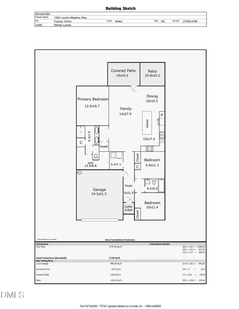1300 London Meadow Way, Fuquay Varina, NC 27526
