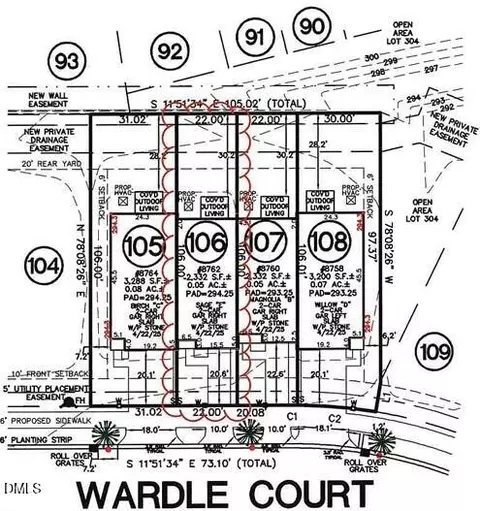Floorplan - 8762 Wardle Ct, Wake Forest, NC 27587 photo 2 of 2