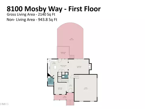 Floorplan - 8100 Mosby Way, Willow Spring, NC 27592 photo 1 of 2