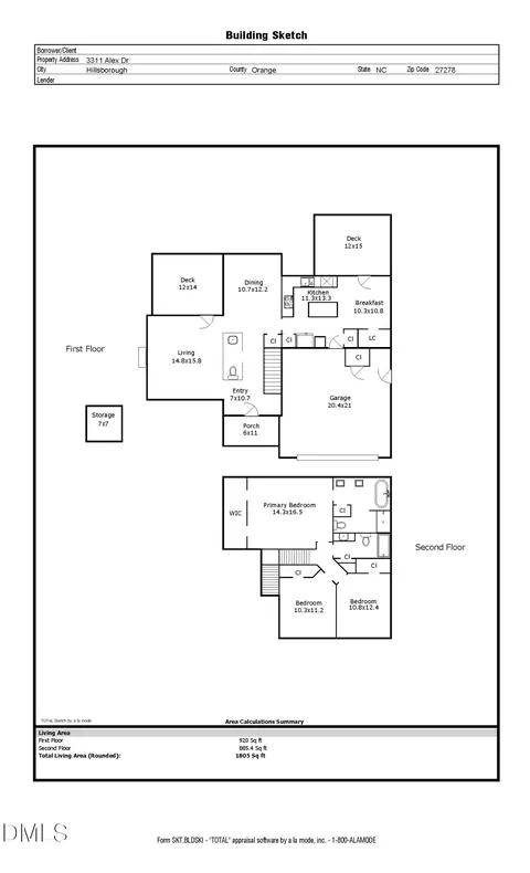 3311 Alex Dr, Hillsborough, NC 27278