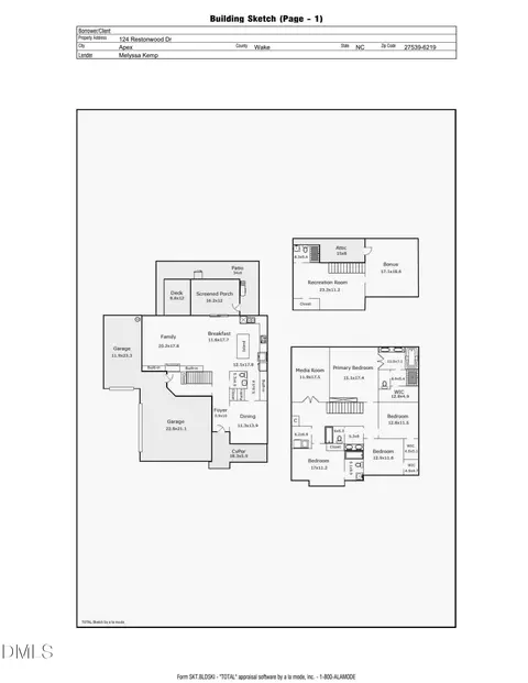 124 Restonwood Dr, Apex, NC 27539