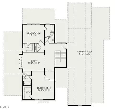 Floorplan - 125 Crestridge Pl, Durham, NC 27705 photo 2 of 4