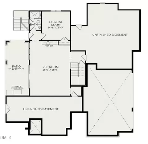 Floorplan - 125 Crestridge Pl, Durham, NC 27705 photo 3 of 4