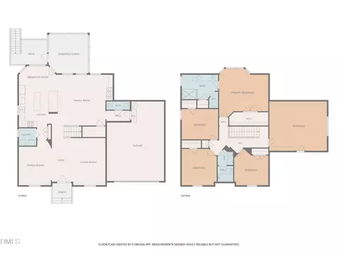 Floorplan - 1402 Willow Leaf Way, Apex, NC 27502 photo 1 of 1