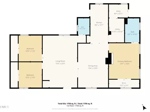 Floorplan - 503 E Juniper Ave, Wake Forest, NC 27587 photo 1 of 1