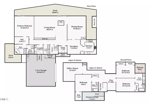 Floorplan - 910 Tarik Dr, Durham, NC 27707 photo 1 of 1