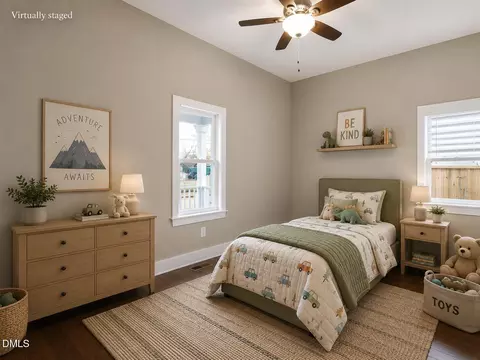 Bedroom - 603 E Cabarrus St, Raleigh, NC 27601 photo 5 of 6