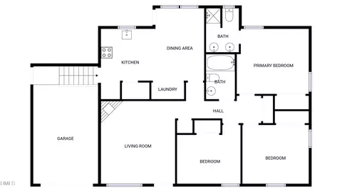 Floorplan - 1024 Laurel Leaf Rd, Zebulon, NC 27597 photo 1 of 1