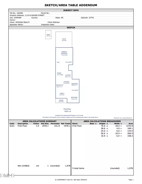 Other - 1110 N Driver St, Durham, NC 27701 photo 2 of 11