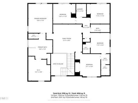 Floorplan - 1241 Capstone Dr, Durham, NC 27713 photo 2 of 2