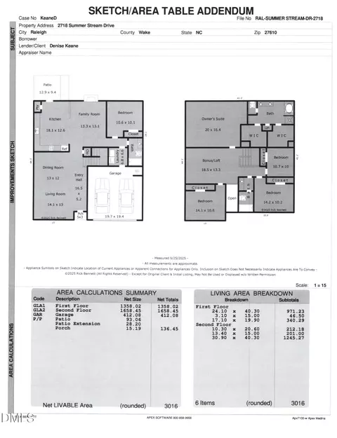 2718 Summer Stream Dr, Raleigh, NC 27610