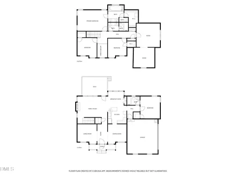 Floorplan - 6412 Canning Pl, Wake Forest, NC 27587 photo 1 of 3