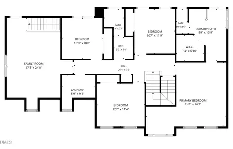 Floorplan - 212 Silver Lining Ln, Cary, NC 27513 photo 2 of 2