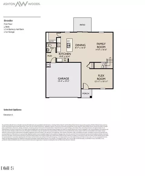 Floorplan - 6640 Chillingham Dr, Middlesex, NC 27557 photo 1 of 2