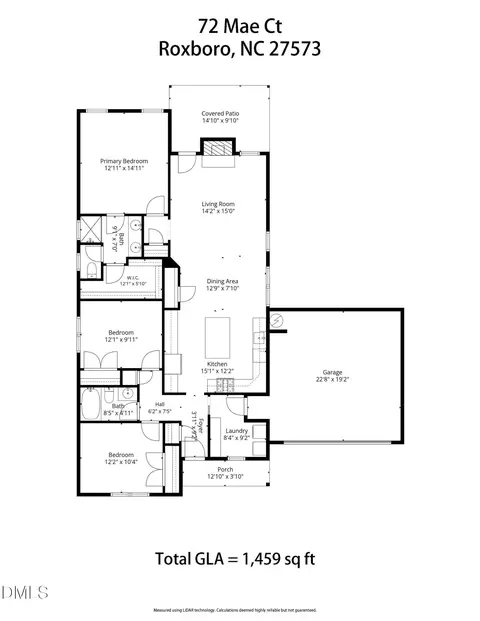 Floorplan - 72 Mae Ct, Roxboro, NC 27573 photo 1 of 1
