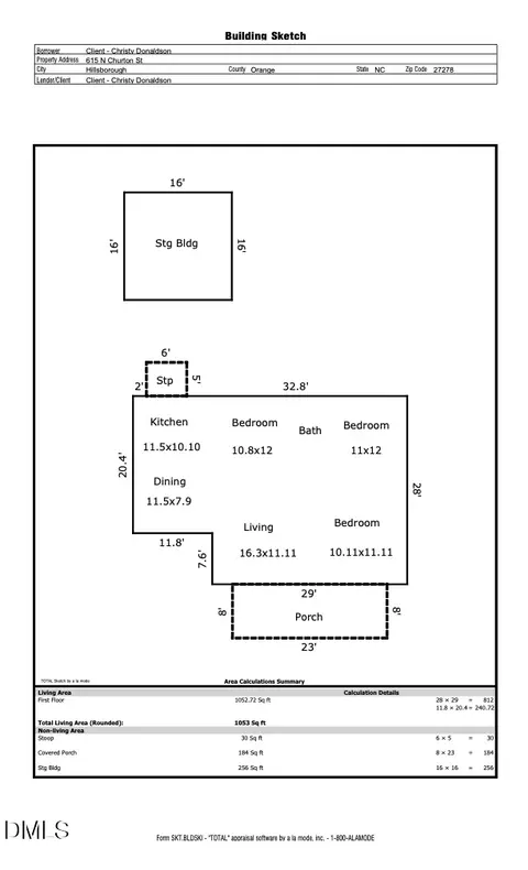 615 N Churton St, Hillsborough, NC 27278