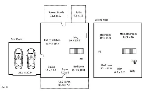 Floorplan - 52 Grey Hawk Dr, Garner, NC 27529 photo 1 of 1