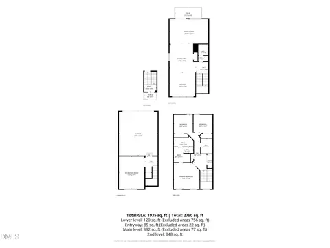 Floorplan - 835 Winter Meadow Dr, Wake Forest, NC 27587 photo 4 of 4