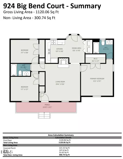 Floorplan - 924 Big Bend Ct, Wake Forest, NC 27587 photo 1 of 1