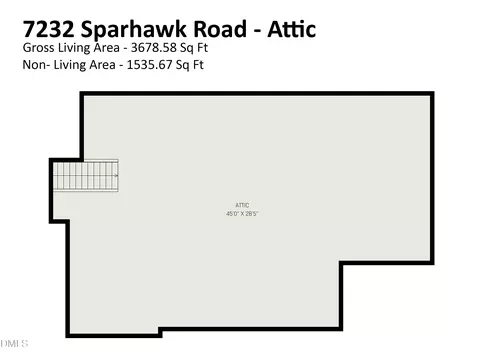 Floorplan - 7232 Sparhawk Rd, Wake Forest, NC 27587 photo 3 of 4