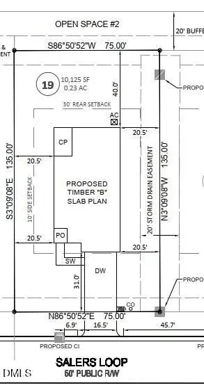 Floorplan - 11695 Salers Loop, Middlesex, NC 27557 photo 2 of 2