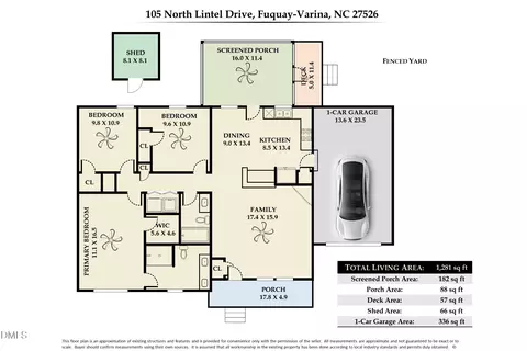 105 N Lintel Dr, Fuquay Varina, NC 27526