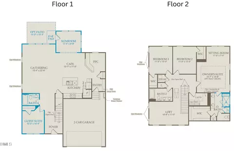 Floorplan - 2101 Saunders Farm Dr, Willow Springs, NC 27592 photo 1 of 1