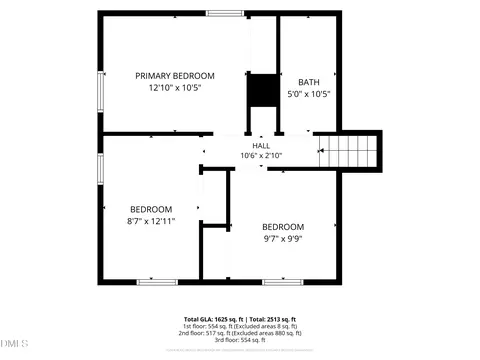 Floorplan - 103 Hadley Ln, Durham, NC 27713 photo 3 of 7