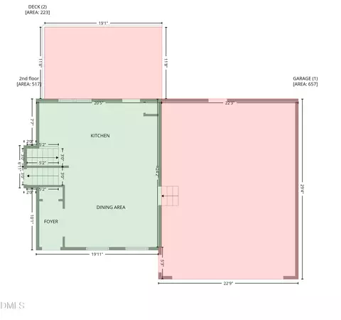 Floorplan - 103 Hadley Ln, Durham, NC 27713 photo 6 of 7