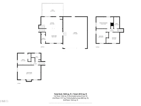 Floorplan - 103 Hadley Ln, Durham, NC 27713 photo 4 of 7