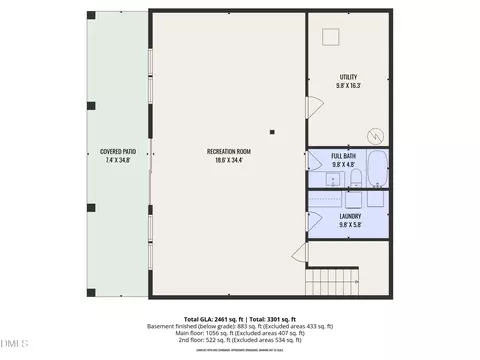 Floorplan - 2529 Baptist Rd, Durham, NC 27703 photo 1 of 8