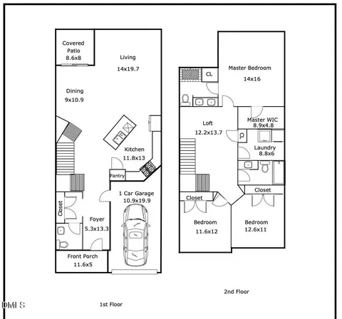 Floorplan - 309 Lionel St, Durham, NC 27705 photo 1 of 1