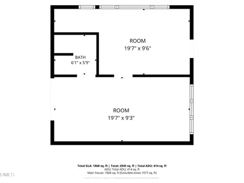 Floorplan - 107 Pinecrest Rd, Durham, NC 27705 photo 1 of 2