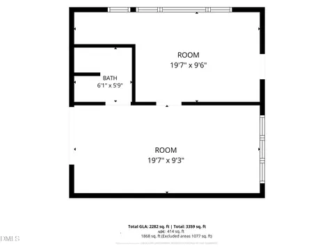 Floorplan - 107 Pinecrest Rd, Durham, NC 27705 photo 4 of 4